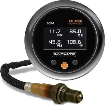 Budík Budík Innovate 52mm- AFR + Etanol + Boost ECF-1