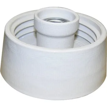 Nástěnné svítidlo Instalační armatura porcelánová rovná