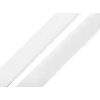 Suchý zip háček + plyš samolepicí šíře 25mm bílý, barva Bílá