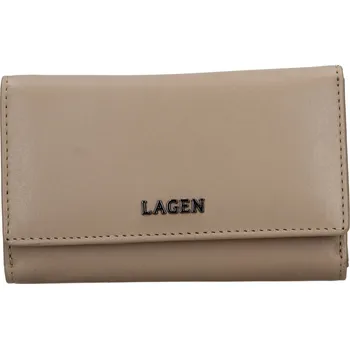 Dámská kožená peněženka Lagen Slávka - béžová