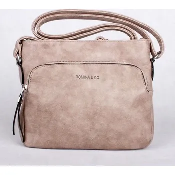 Kabelka Malá hnědo-šedá crossbody kabelka ROMINA&CO DF06