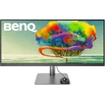 BenQ LCD PD3420Q 34" IPS 21:9/3440x1440/10bit/5ms/DP/HDMIx2/USB-C/Jack/VESA/repro/HDR/98% DCI-P3