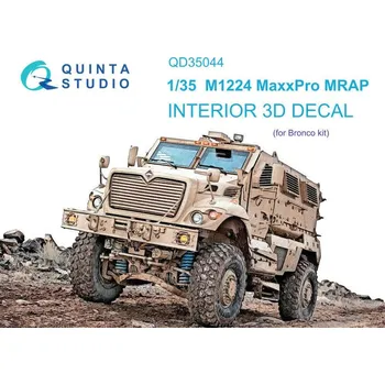 Plastikový model 1/35 M1224 MaxxPro MRAP 3D-Printed & col.Interior