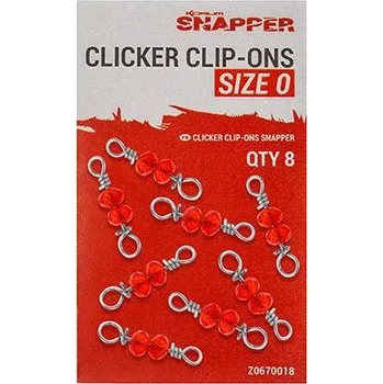 Rychlospojka Korum Snapper Clicker Clip-Ons #1 25kg/55lb 8ks