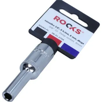 Gola hlavice Rooks Nástrčná hlavice, šestihran 6mm, dlouhá OK-01.2704