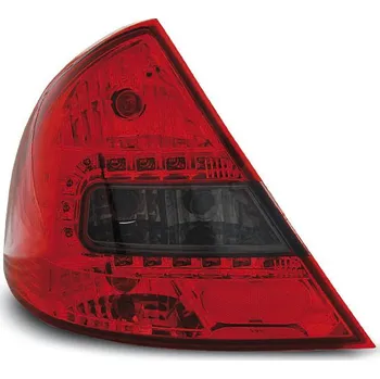 Zadní světlomet TUNING-TEC Zadní světla Ford Mondeo 01-07 sedan/liftback - kouřová/červená LED