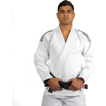 Kimono Tatami fightwear BJJ kimono gi Tatami Estilo Black Label - White/Grey Velikost: A2XL
