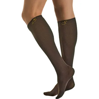 Dámské punčochy SOLIDEA Active Energy lýtkové punčochy, Barva Blu Tonic, Velikost S