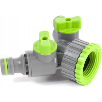 Berge T-kus se dvěma ventily pro kohoutek 3/4'' - 1''