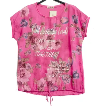 Dámská tunika Dámská letní tunika květ vel.UNI (XL/XXL)