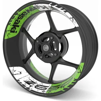 Polep vozidla dvoudílné polepy na kola KAWASAKI Z650 mst_SM-DP17KW-N03C01