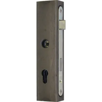 Kazeta 245 x 60 x 40 mm, na jekl 60x40 mm, se zámkem ZM72/50; rozteč 72 mm