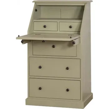 Psací stůl Psací sekretář z masivu Nobel 120 - zelená