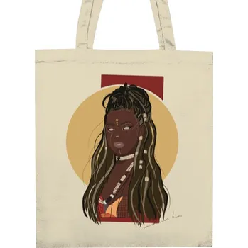 Nákupní taška Nákupní taška unisex s potiskem African woman