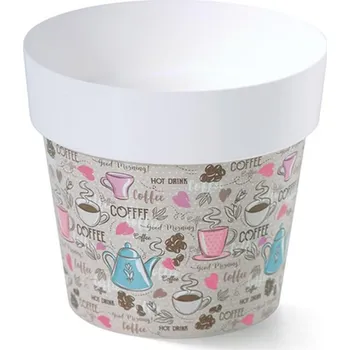 Květináč květináč s potiskem DML160 motiv M1