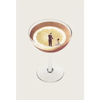 Plakát Plakát, Obraz - Maarten Léon - My drink needs a drink