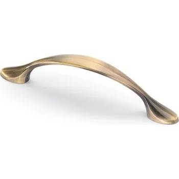 Hettich Úchytka PUERTOS / Kartáčovaná mosaz 96 mm