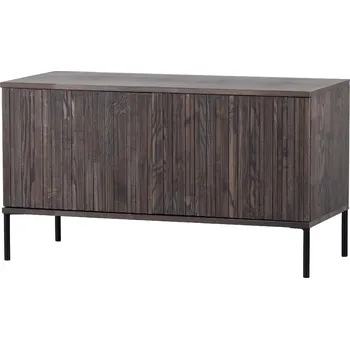 Televizní stolek WOOD TV stolek NEW GRAVURE 100 cm tmavě hnědý 373472-E