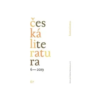 Časopis Česká literatura 6/2019