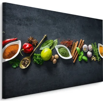 MyBestHome BOX Plátno Orientální Byliny A Koření Varianta: 40x30