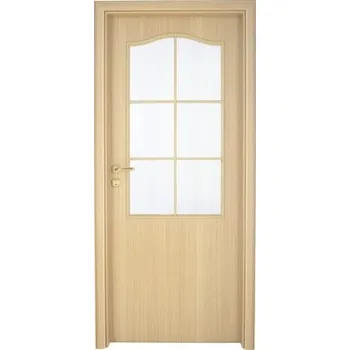 Interiérové dveře Single 2 prosklené 80 P dub