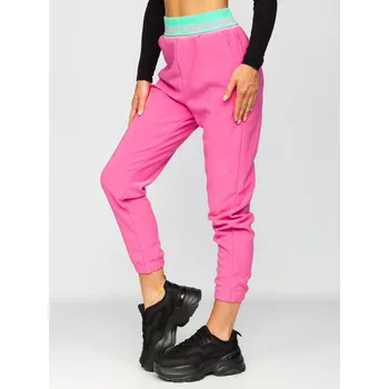 Dámské kalhoty Růžové dámské tepláky Bolf H1007A - L/XL