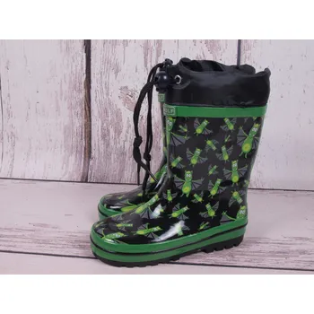 Chlapecké holínky Holínky gumáčky Wolf černozelené s netopýry velikost: 24