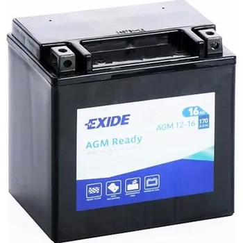 Auto-moto baterie EXIDE AGM12-16 12V 16Ah 170A motobaterie