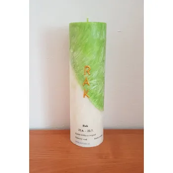 Svíčka Rak 22.6. - 22.7., Vůně vánoční fantazie