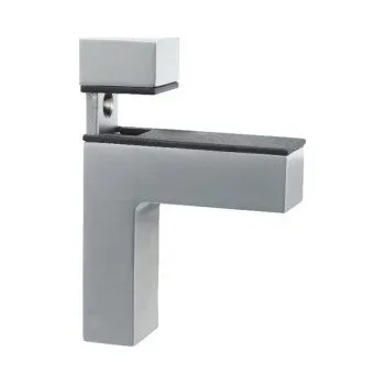 Nábytkové kování Interex Držák polic QUADRO / Hliník