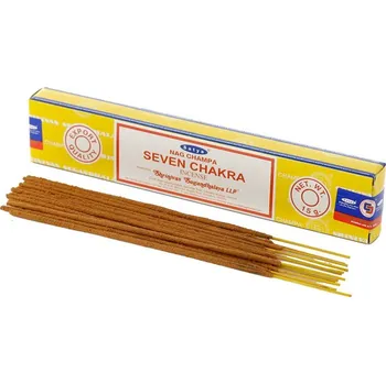 Vonná tyčinka Vonné tyčinky Nag Champa Satya - Sedm čaker