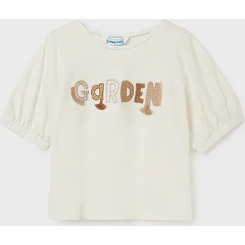 Dívčí triko Mayoral 6026 - 16 smetanové Rozměr: 167 (18 let)