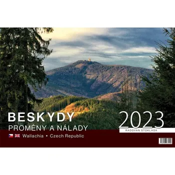 Kalendář Justine Radovan Stoklasa Nástěnný kalendář Beskydy/Proměny a nálady 2023