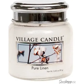 vonný vosk Vonná svíčka Village Candle – čisté prádlo