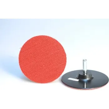 Brusná deska TECNOPAD Podložný talíř suchý zip 75 mm tvrdý se stopkou