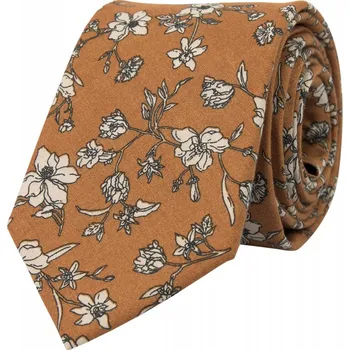 Kravata Bubibubi Hnědá kravata Kioni