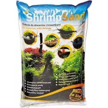 Aqua ART Shrimp Sand hnědý 4 kg