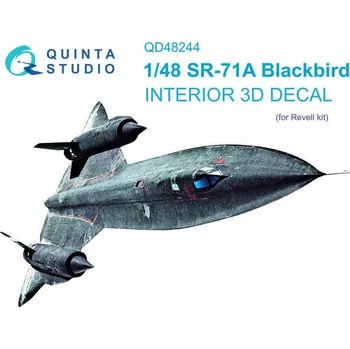 Plastikový model Quinta studio 1/48 SR-71A 3D-Printed & col.Interior (REV)