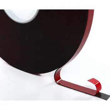 Kouřová akrylová gelová páska 1 mm, L100DC