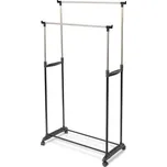 Pojízdný dvojitý stojan na oblečení s nastavitelnou výškou Compactor Cleano ID_1319634