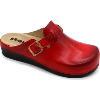 Dámská zdravotní obuv Leon Leons Adina 5000 - Červená Barva: Červená, Velikost: 41