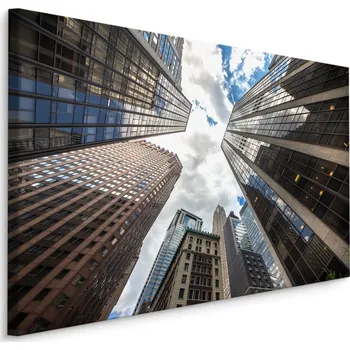 Obraz Plátno Pohled Na Mrakodrapy V New Yorku Varianta: 30x20
