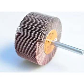 Brusný kotouč ABRASIV Brusný lamelový kotouč stopkový 80x40-6 A80