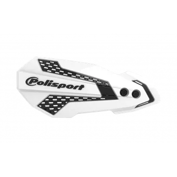 Chrániče páček POLISPORT MX FLOW s montážní sadou bílá/černá 8308200018