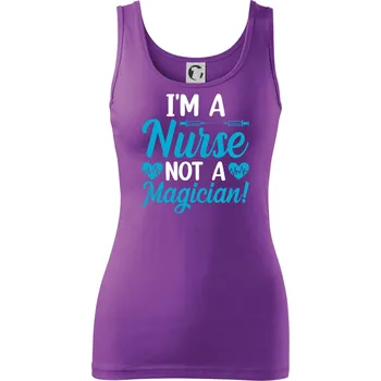 I'm a nurse not a magician - Dámské tílko - XS ( Fialová )