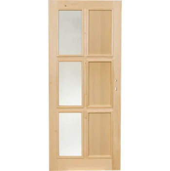 Interiérové dveře Tomáš Hrdinka Kazetové dveře Kara D 80 cm Pravé