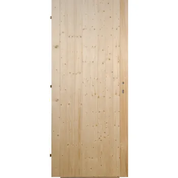 Interiérové dveře Hrdinka Palubkové dveře plné - Classic 90 cm Levé