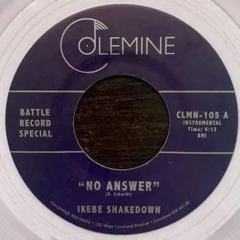 Zahraniční hudba SP Ikebe Shakedown: No Answer / No Answer CLR 2022 Clear Vinyl