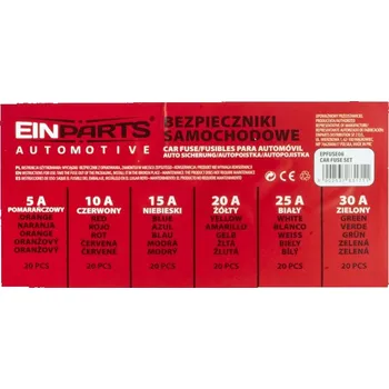 Autoelektrika Sada pojistek (STANDARD) 120 ks