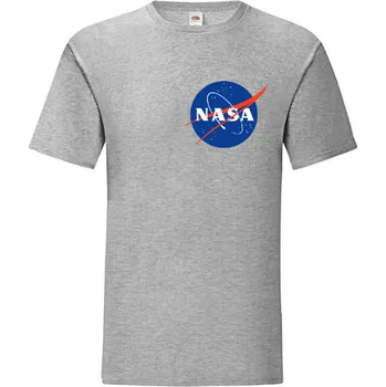 Official Nasa pánské tričko Barva: Šedá, Velikost: L